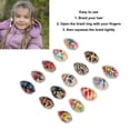 thumbnail image 3 of Decorative Shell Hair Rings, Hair Braid Shell Ring DIY  For Parties, 3 of 8