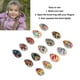 thumbnail image 3 of Anillos decorativos de concha para trenzas de pelo ANGGREK portátiles para espectáculos de cine, 3 of 8