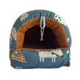 thumbnail image 1 of Invierno Cálido Birdhouse Bird Parrot Cave Cage Hamaca Colgante Cama de - Azul pequeño, tal se describe Sunnimix Hamaca Bird Parrot, 1 of 8