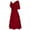 Red, variant on Summer Dresses For Women 2023 Casual Formal Wedding Bridesmaid High-Waist Party Ball Prom Gown Summer Maxi Dresses For Women 2023 Beach