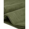 thumbnail image 5 of INSPIRE CHIC Women's Faux Suede Blazer Long Sleeve Lapel Collar Button Jacket 3XL Army Green, 5 of 6