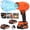 2*Battery (Upgraded, variant on 20V Cordless Handheld Blower with Battery and Charger, Portable Mini Turbo Leaf Fan in Orange