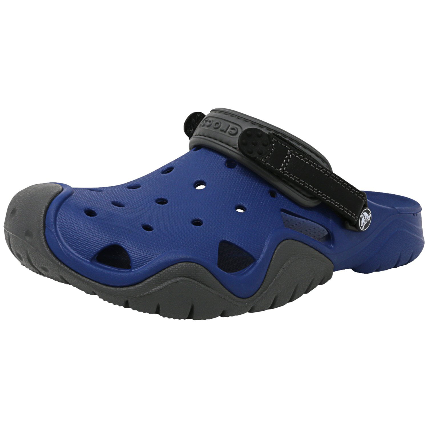 Crocs - Crocs Men's Swiftwater Clog Blue Jean / Slate Grey Ankle-High ...