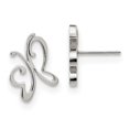 thumbnail image 2 of Stainless Steel Polished Butterfly Post Earrings, 2 of 7