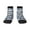 2 Black-1, variant on Police Car Pattern Quarter Crew Socks,Toe Seamed Ankle Socks,Cotton Cushioned Breathable Athletic Crew Sports Socks