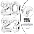 thumbnail image 2 of 3 Ensembles de Ballons de Fête Bonne Année en Aluminium 2023 Décoration, 2 of 8