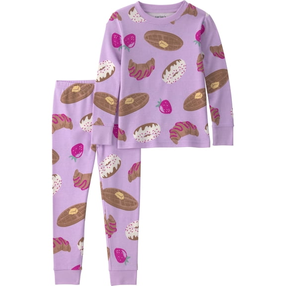 Carter's Child of Mine Baby and Toddler Pajama Set, 2-Piece, Sizes 12M-5T