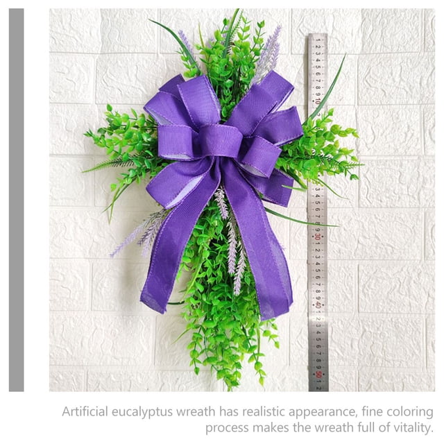 Hytrove Guirnalda Decorativa De Pascua Con De Cruz Multicolor Para Puerta Y Cocina