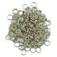 thumbnail image 4 of 200pieces Steel Plated s Key Chain Key s Small Round s Findings Mobilizable Connector 6mm 6mm, 4 of 4