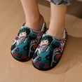 thumbnail image 7 of Kids Slippers My Hero Academia House Slippers Warm Soft Plush Slipper Anti-Slip Winter Fluffy House Shoes for Boys Girls, 7 of 7
