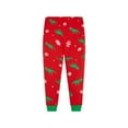 thumbnail image 5 of Little Boys Girls Christmas Pajama Set for Toddle Clothes Dinosaur Planet 100% Cotton Pjs Kids Sleepwear 3-10T (6T, Dinosaur-Christmas), 5 of 7