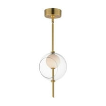 ET2 Lighting - Martini - 7W 1 LED Pendant-12.5 Inches Tall and 7.75 Inches Wide