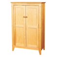 thumbnail image 1 of Pemberly Row Armoire de Rangement 2 Portes en Bouleau Naturel, 1 of 2