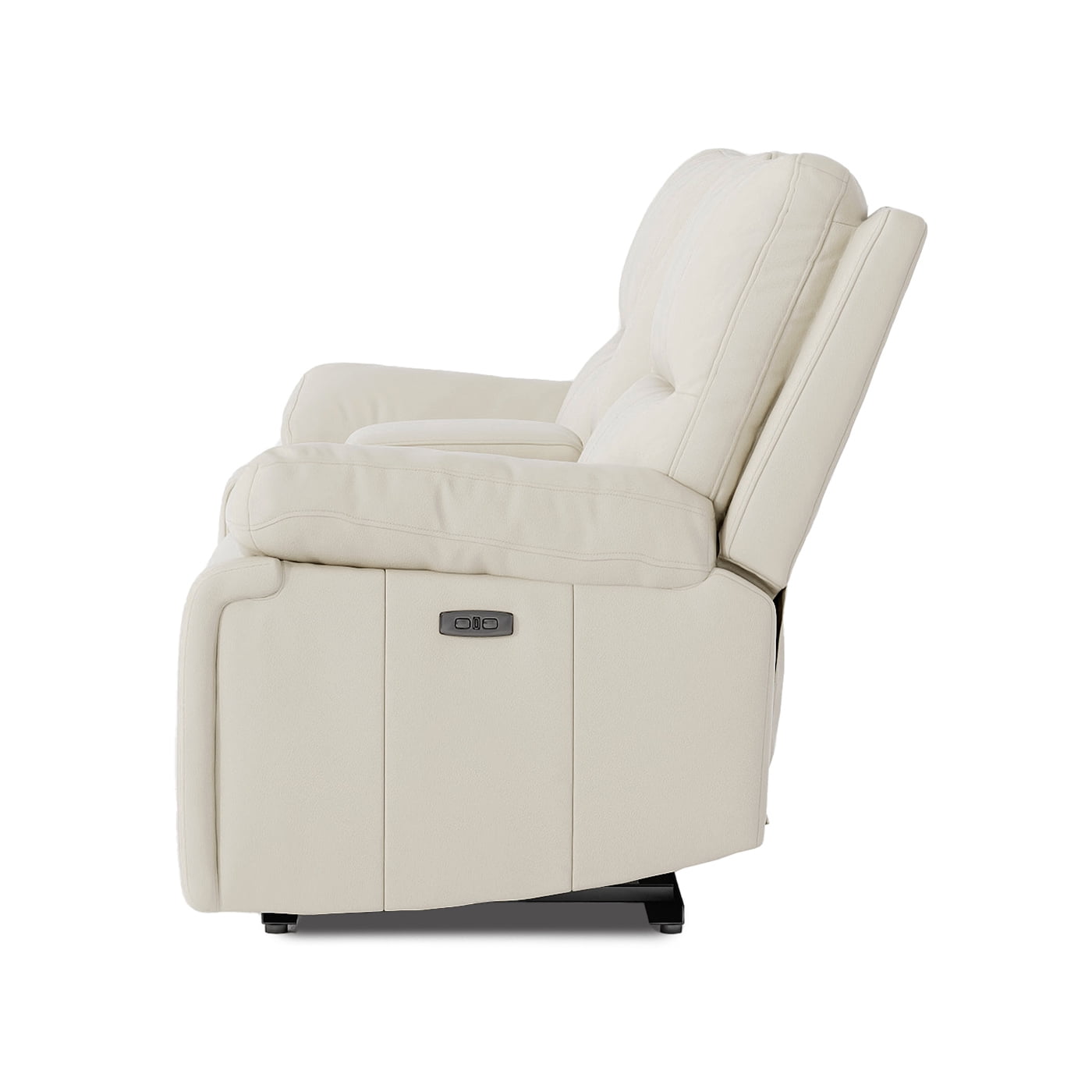 Jennifer Taylor Home Malibu 79" Modern Power Motion 3-Piece Reclining Loveseat Sofa with Cup Holders
