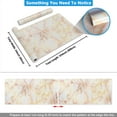 thumbnail image 2 of CRE8TIVE 24"x354" Glossy Marble Contact Paper Yellow Peel and Stick Countertop Wallpaper Self Adhesive Removable Waterproof Wall Paper Vinyl for Bathroom Backsplash Kitchen Cabinets Drawer Shelf, 2 of 6
