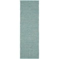 thumbnail image 5 of SAFAVIEH Montauk Zelma Braided Cotton Area Rug, Turquoise/Multi, 6' x 6' Square, 5 of 9