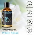 thumbnail image 2 of MAYJAM 100ML White Musk Essential Oil for Diffusers, Long Lasting Musk Scented Oils for Candle Making, Fragrance, Aromatherapy, 2 of 9