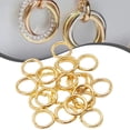thumbnail image 4 of BUYISI Gold Single Ring Open Ring Gold Gold Single Ring Jewelry Making Tools Metal New 0.5*3Mm, 4 of 5