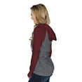 thumbnail image 4 of ADREAMLY Women Color Block Hoodie Casual Drawstring Long Sleeve Sweatshirt with Front Pocket, 4 of 5