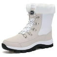 thumbnail image 3 of Lopsie Women's Snow Boots Outdoor Waterproof Mid-Calf Winter Boots, 3 of 8
