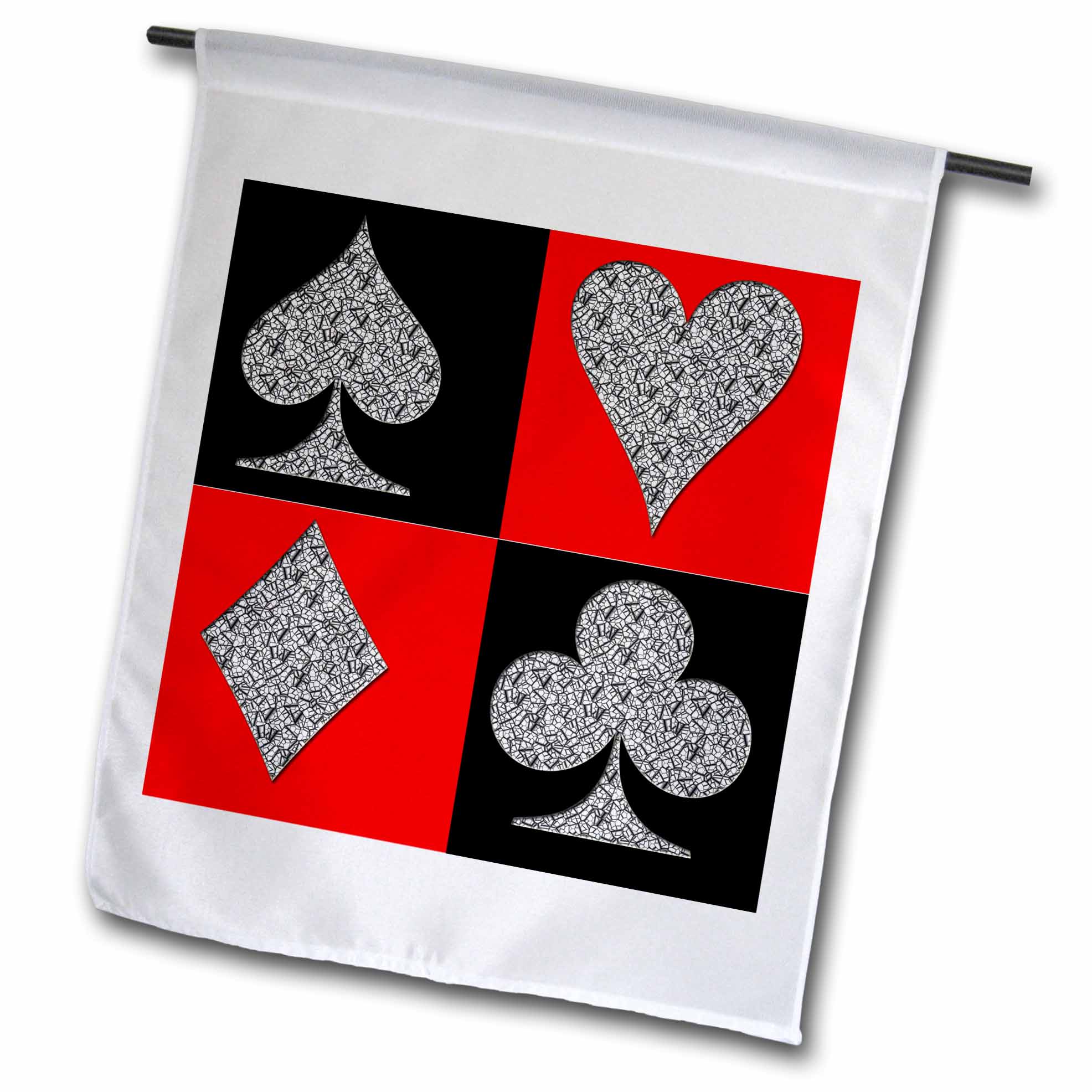 3dRose Poker. Four of a kind. Aces. Cool design. Popular image