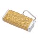 thumbnail image 3 of Case, 3D Carving Retro Aluminum Pocket Holder Compact Water Resistant With Keyring For Daily Use, 3 of 8