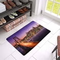 thumbnail image 3 of MKHERT San Francisco Skyline and Golden Gate Bridge at Sunset California Doormat Rug Home Decor Floor Mat Bath Mat 23.6x15.7 inch, 3 of 3