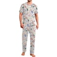 thumbnail image 1 of Conjunto De Pijama Shendy Vendy 2 Piezas Para Hombre Elegante Camisa Pantalon, 1 of 4