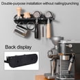 thumbnail image 1 of YAOMOBB Coffee Distributor Holder Wall mounted Coffee Organizer Punch Free Space saving Daily Use Rack, 1 of 6