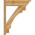 thumbnail image 3 of Ekena Millwork 8"W x 30"D x 38"H Merced Rough Sawn Traditional Outlooker, Western Red Cedar, 3 of 4