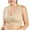 Skin Color, variant on WBQ Women's Light Support Sport Bra Seamless Comfortable Sleep Bras No Underwire Fitness Yoga Bra Crop Tops