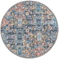 thumbnail image 3 of Unique Loom Timeless Collection Area Rug - Rome (3' 6" Round Multi/Black), 3 of 6