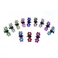 thumbnail image 4 of UPGRATOR 30Pcs Mini Hair Barrettes In Crystal Flower For Children And Girls Daily Wear, 4 of 7