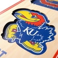 thumbnail image 4 of Kansas Jayhawks 6'' x 19'' 3D StadiumView Banner, 4 of 7