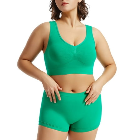 YHGFVOKJ Lingerie for Women Solid Color Lace Floral Cloth Gold Silk Large T Shaped Underwear Bra No Stockings Lingerie Sets Stockings for Women Sexy Green L