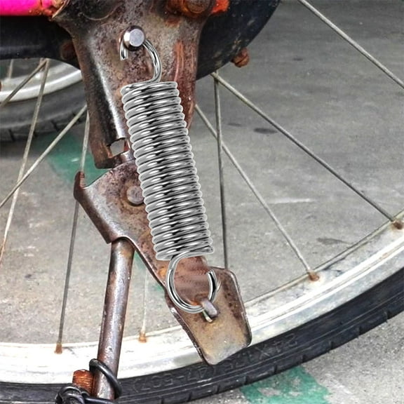 NICEXMAS 4Pcs Pruning Shears Springs Genuine Pruner Spring Heavy Duty Steel Silver Garden Trimming Tools