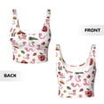 thumbnail image 6 of Goofa Cute Animal Printed Sports Bras for Women, High Impact Running Bra Workout Crop Tank Tops Longline Sports Bra Push up-Medium, 6 of 9