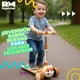 thumbnail image 4 of Scooter Patín De Zorrito Con Luz y Sonido De Pie 3 Colores cafe, 4 of 6