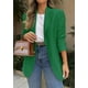 thumbnail image 3 of Blazer PRETTYGARDEN 2025 para mujer, casual, de negocios, color verde, S, 3 of 6