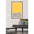 thumbnail image 2 of Geometric - Yellow Wall Poster, 22.375" x 34", Framed, 2 of 3
