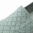 thumbnail image 4 of Shrysg Women's Breathable Mesh Slip On Walking Shoes Soft Sole Non Slip Casual Loafer Flats Comfortable Lightweight Sneakers for Daily Wear Green, 4 of 6