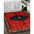 thumbnail image 2 of Ahgly Company Indoor Square Traditional Bakers Brown Persian Area Rugs, 6' Square, 2 of 6