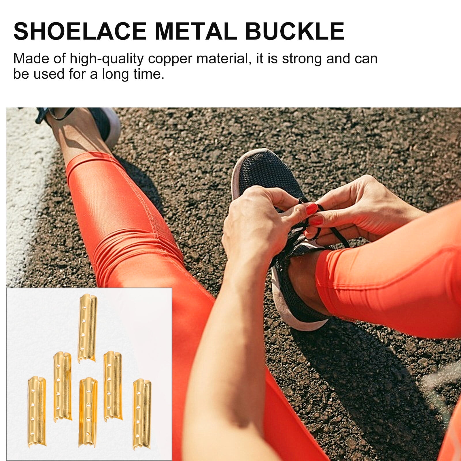 Shoelace Tips, Metal Copper Aglets Bullet Shaped Shoes Lace End Replacement Open Head for DIY Shoestrings Hoodies Beach Pants