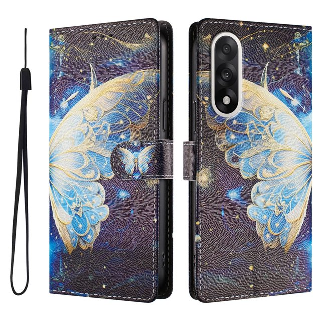 FOXDOCK Funda Tipo Cartera para OnePlus Nord 5 con Soporte y Correa – Diseño de Patrones Lindos