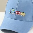 thumbnail image 7 of NIEWTR Toddler Baseball Hat Baby Cap Sun hat Adjustable Dinosaur Baseball Hats Kids Boy Girls for 6M-6Y（Blue,3-8 Years), 7 of 7