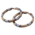thumbnail image 4 of 2PCS Titane Ronde Split S, Porte-Clés Boucle Clip pour Clés 28mm, 4 of 6