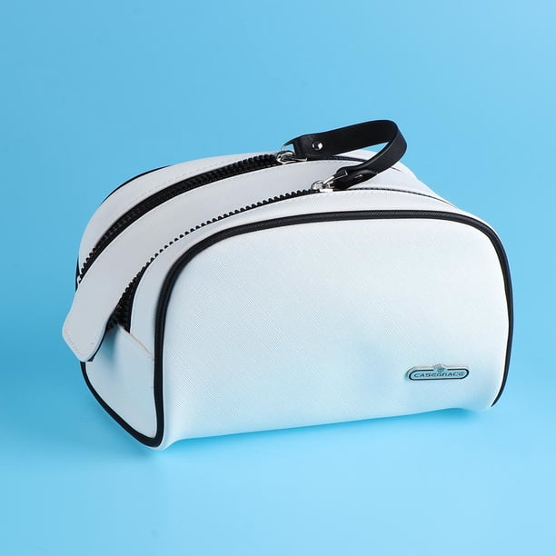 Organizador de Maquillaje Salvador Viaje Cuero Sintético Impermeable Con Correa De Mano