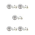 thumbnail image 3 of Destyer Reliable Combination Cam Lock Tongue Camlock for Mailbox Cabinet Door Gold 20mm 5Set, 3 of 6