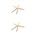 thumbnail image 2 of Bewildely Natural 5-12 cm/10-12 cm dedo blanco estrella de mar mar elegante hogar pelo boda decoración y proyecto artesanal blanco 10-12cm 2piezas, 2 of 6