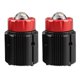 thumbnail image 3 of 2 uds Dc 9-36v 15w Universal Super brillante coche de doble color Led faro con lente, 3 of 5